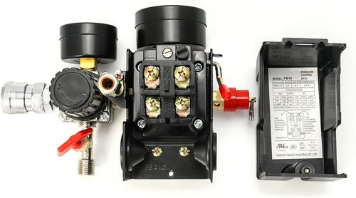 Air Compressor Pressure Switch Control Valve 90-120PSI Pressure Regulator - Picture 17 of 24