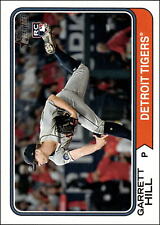 2023 Topps Heritage #170 Garrett Hill   Rookie Detroit Tigers