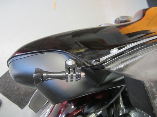 USA Go Pro Hero mount fits Harley-Davidson 96-13 batwing fairings Ultra Classic - Picture 10 of 10