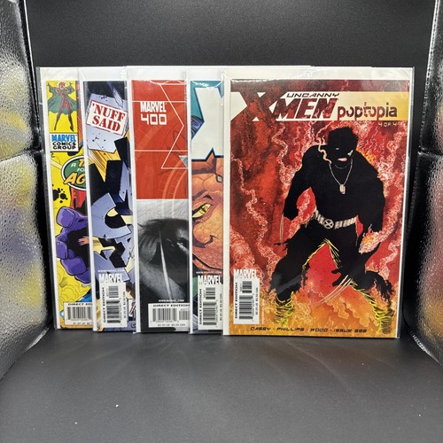 The Uncanny X-Men #398 399 400 401 & Flashback 1 (1995) Marvel (H22)(42) - Bild 1 von 6