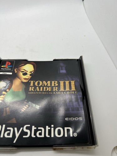 Tomb Raider III PS1 Retro Gaming Sony PlayStation 1 Black Label Komplett Manauls - Bild 16 von 21