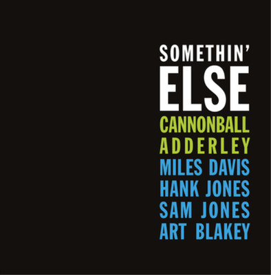Cannonball Adderley Somethin' Else (Vinyl) 12'' Album Coloured Vinyl