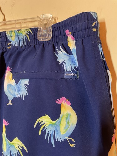 Costume da bagno Chubbies uomo taglia XXXL gallo pollo gioco pantaloncini 3X - Foto 3 di 7