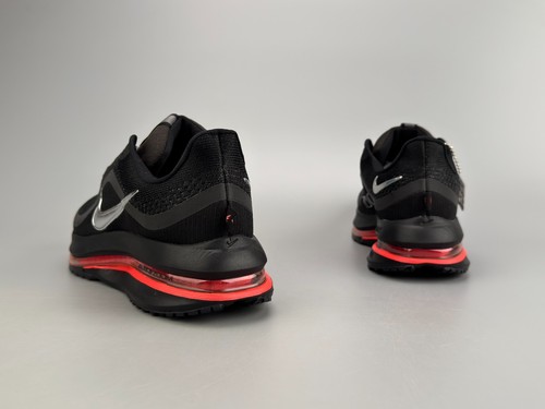 Nike Air Zoom Pegasus Premium Black Bright Crimson Men’s Shoes - Picture 2 of 5