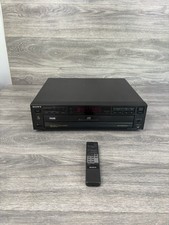 Sony 5-Disc CD Player Carousel Changer CDP-C315 Tested Works Great With Remote