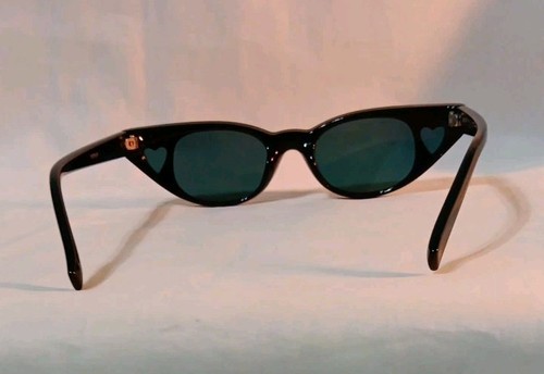 POP S390 Sunglasses Black Red Mirrored Blue Lenses 41□15-130 - Picture 4 of 4