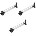 3pcs Closet Pole Verstellbar