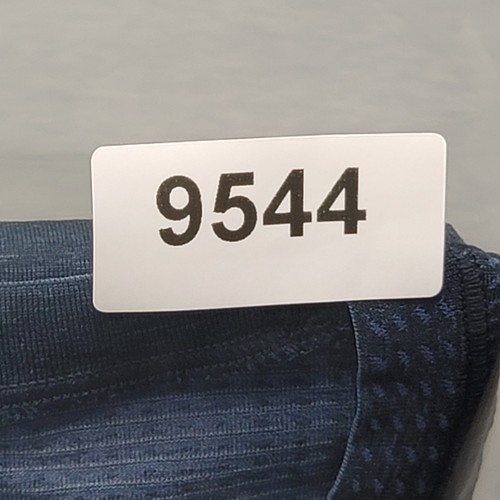 Camiseta sin mangas Lululemon para hombre grande azul marino ventilación de metal calce ceñido gimnasio entrenamiento logotipo - Imagen 9 de 9