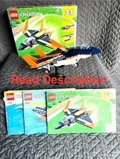 LEGO CREATOR: Supersonic-jet  3 In 1 # 31126 COMPLETE w/ Manuals & Box READ