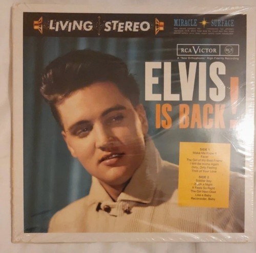 elvis is back FTD New And Sealed