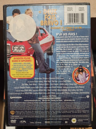 Starsky and Hutch Canadian French Version!(DVD, 2004 Canadian French) New Sealed - Picture 2 of 2