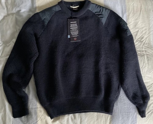 Paul & Shark Archivio 1976 Highlander Crew Neck Jumper Navy Large