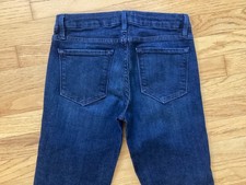 FRAME jeans 25 trouser type jeans  27.5  inseam GUC