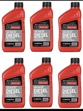 6x Quarts Genuine FORD Diesel Engine Motor Oil MOTORCRAFT Super Duty SAE 10W-30