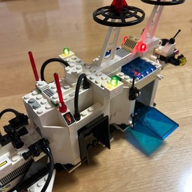 LEGO Classic Space Set Sonar Transmitting Cruiser 6783 w/Box Junk from Japan