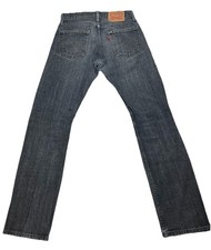 Levi Strauss 514 Men  s Size 28x32 Measures 31 Black Jeans Red Tab Straight Leg