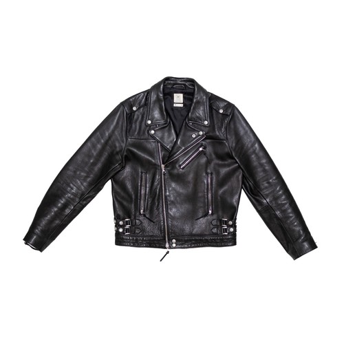 Rare GAP x John Elliott GQ Black Leather Moto Biker Jacket - Men’s Size M - Bild 1 von 8
