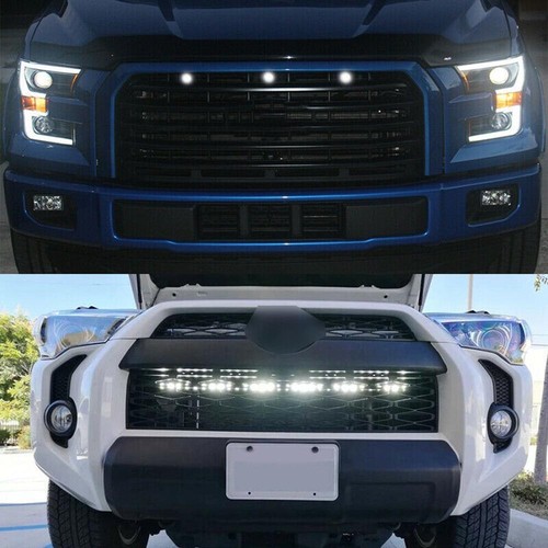 4 X 12V LED Lamp Car Grille Lighting Lights Waterproof For Truck SUV - Picture 24 of 24
