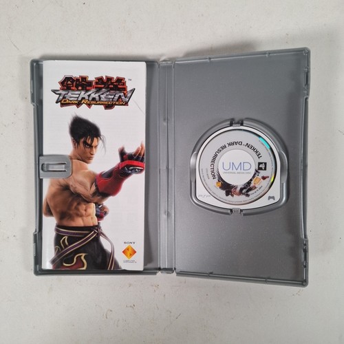 Tekken Dark Resurrection Sony PSP Video Game Manual PAL Platinum - Picture 4 of 4
