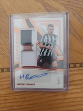 2020 Panini Immaculate Collection Harvey Barnes Double Patch Auto /99