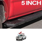 Fits 05-22 Toyota Tacoma Double/Crew Cab 5" Matte Blk TI Aluminum Running Boards