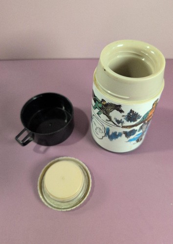 Vintage 1974 The Six Million Dollar Man Metal Lunchbox with Thermos - Picture 8 of 10