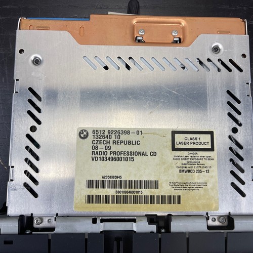 BMW 328xi Professional Radio AM FM Cd Player OEM - Picture 5 of 10