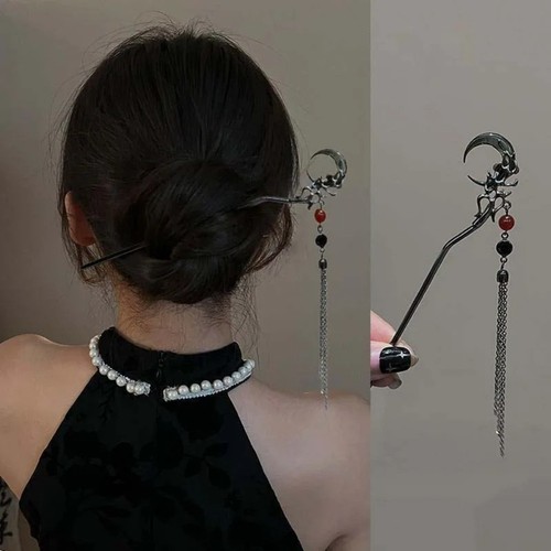 Chinese Style Hanfu Chopstick Hair Sticks Butterfly Flower Hair Accessories - Picture 14 of 14