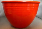1936-1945 Vintage   Homer Laughlin Fiesta #5 Red Mixing Bowl. #2