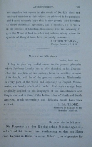 UNIFORM ORTHOGRAPHY FOR ILLITERATE LANGUAGES C. R. Lepsius 1863 2nd Ed. - Imagen 8 de 12