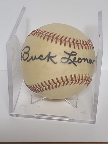 Buck Leonard PSA Cert Single Signed OAL Baseball HOF Homestead Grays handsigniert - Bild 12 von 13