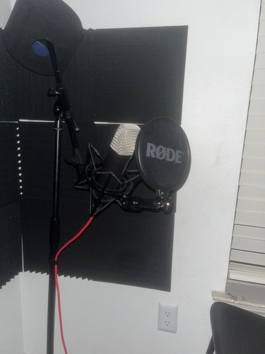 Rode NT1 5th Generation Studio Hybrid Cardioid Condenser Microphone - Black
