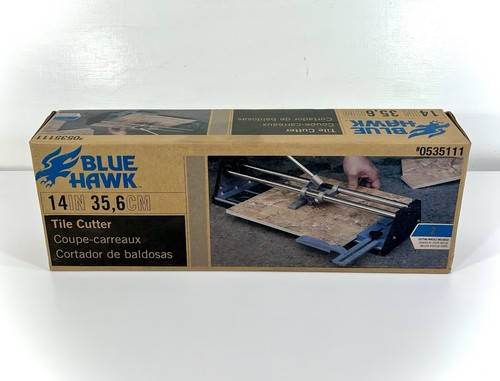 Blue Hawk Tile Cutter 14” Model #0535111 BRAND NEW IN BOX Building Tool Man Gift - Picture 1 of 2