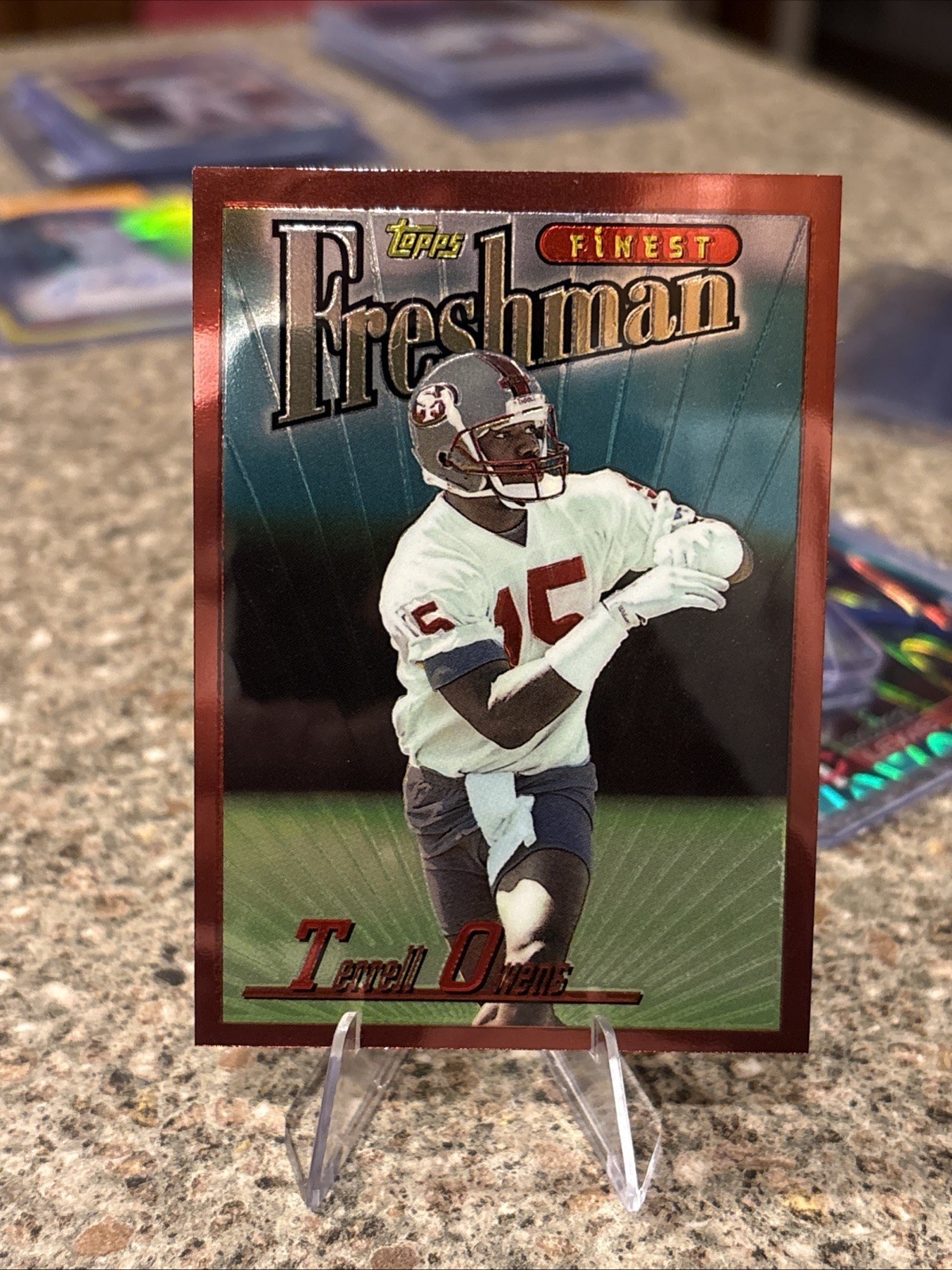 1996 Topps Finest - Terrell Owens #338 Refractor (RC)