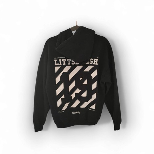 Team JuJu Littsburgh JuJu Smith Schuster Pullover Hoodie, schwarz, Gr. M - Bild 2 von 7