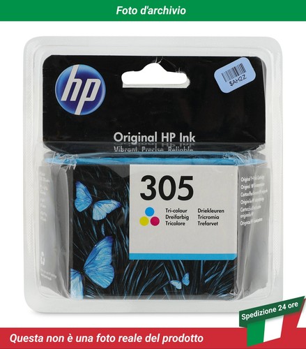 3YM60AE HP DeskJet Plus 4120 Cartuccia Inchiostro Tricolore
