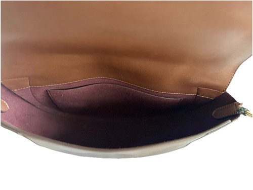 Stella McCartney Marlee Brown Vegan Leather Shoulder Bag Cross Body Handbag Med - Picture 12 of 24