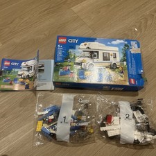LEGO City Great Vehicles Holiday Camper Van 60283 Open Box Sealed Legos - P1