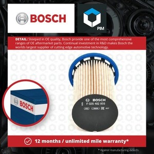 Fuel Filter Fits Porsche Cayenne 92a 4.8 14 to 18 Bosch 95811013400 95811013410