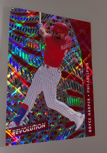 2021 Panini Revolution Bryce Harper Cosmic #99 Philadelphia Phillies /99 - Bild 5 von 6