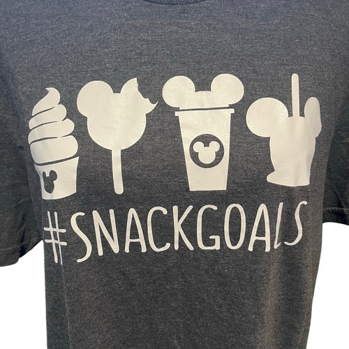 Women's XL Disney Snack Goals Shirt Family Trip Shirts Disney Vacation Snacks - Picture 2 of 3