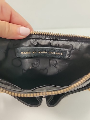 Marc Jacobs Percy Turnlock Schwarz Lack Umhängetasche Drehverschluss Handtasche Clutch - Bild 13 von 13