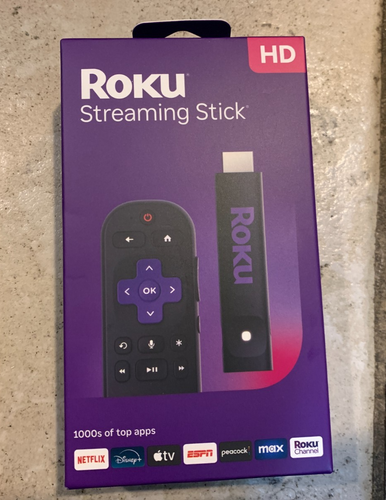 Nuovo Roku streaming stick dispositivo di cottura a vapore nero 3840R - Foto 1 di 2