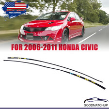 Molding Lr Drip Side Set 73168-sna-013 73158-sna-013 For 2006-2011 Honda Civic