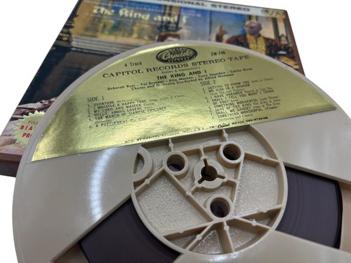 The King And I Soundtrack 7 -Inch 7.5 IPS Reel-To-Reel Tape Hammerstein - Imagen 13 de 16