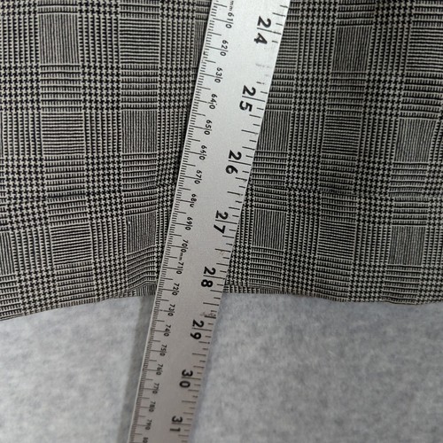 Pendleton Hose Damen 4 schwarz grau Glen Plaid 100% Schurwolle weites Bein Hose - Bild 4 von 10