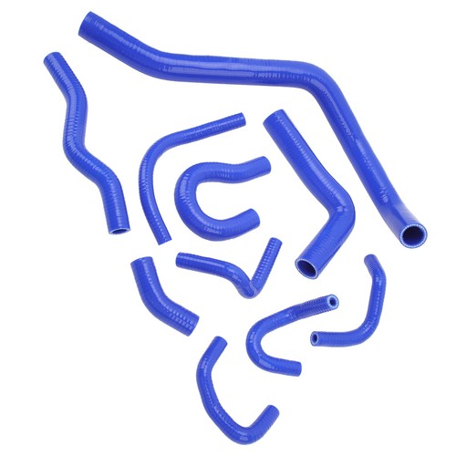 ´Blue Silicone Radiator Hose Kit Radiator Tubing Water Coolant Heater Hose Tube - Picture 5 of 12