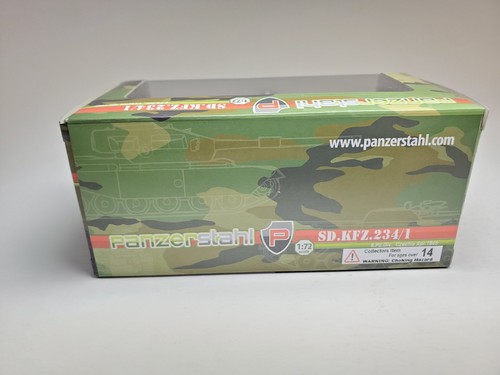 Panzerstahl 88011 1:72 Sd.Kfz.234/1 'Puma' 6.Pz.Div., Czechia April 1945 - Picture 14 of 15