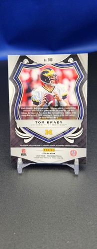 2020 Panini Prizm Draft - Crusade Pink Pulsar Prizm #100 Tom Brady - Bild 2 von 2