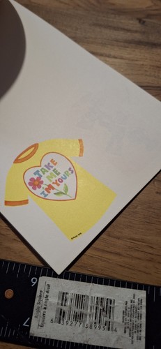 vintage Stationery C.m. Paula T SHIRT LETTERS NOTEPAD ,code17 - Picture 18 of 22